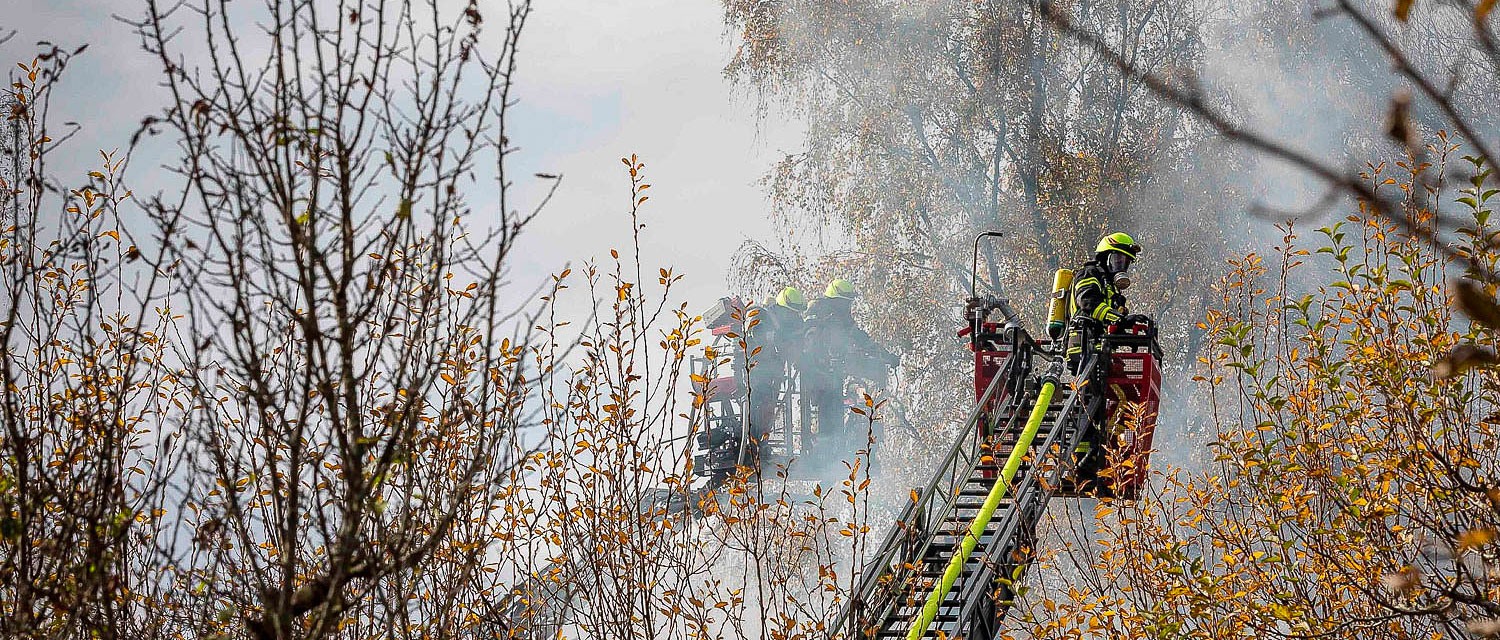 Großalarm für die Feuerwehren im Achental