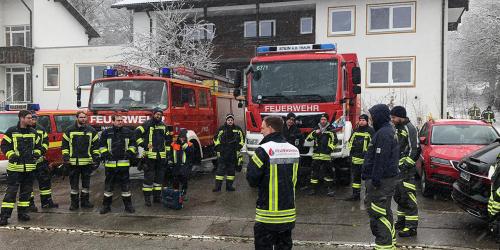 Einsatz im Rahmen des Katastrophenschutzes – Unterkunft in Seeon bezugsfertig