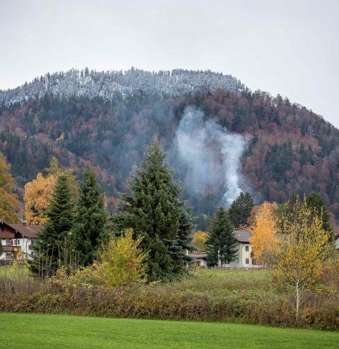 Großalarm für die Feuerwehren im Achental