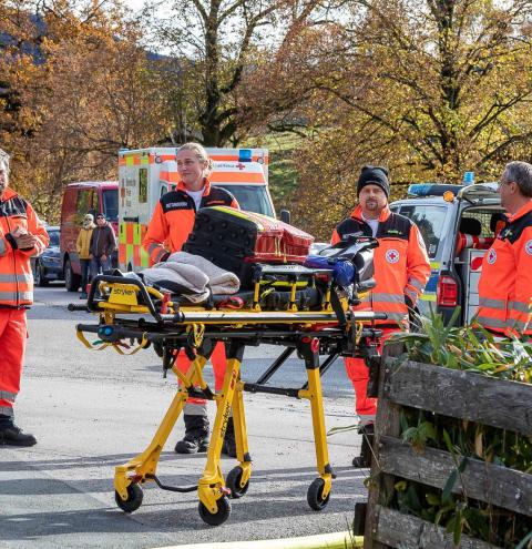 Großalarm für die Feuerwehren im Achental