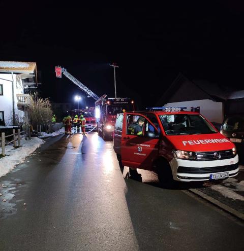 Brandalarm in Schleching – Schmorbrand der Elektroinstallation rechtzeig gelöscht