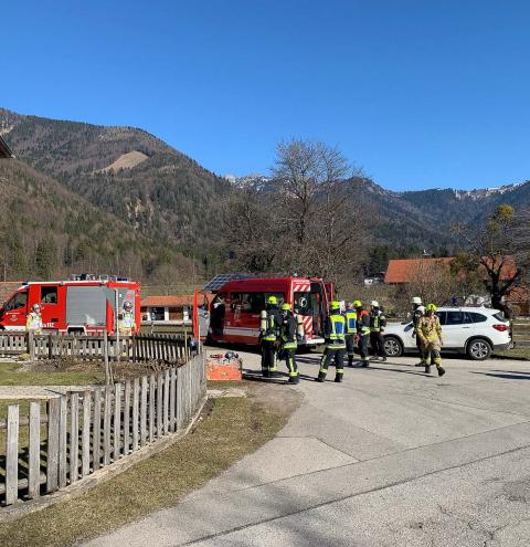 Brand in altem Bauernhaus in Schleching verursacht hohen Sachschaden  