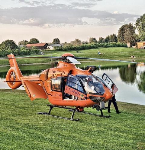 Einsatz am Reifinger Weiher in Grassau